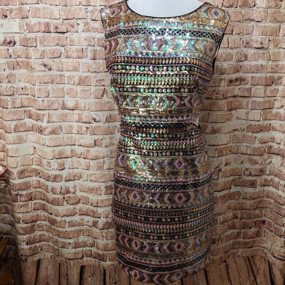 Forever 21 Exclusive Dress Sequin Covered Size Medium